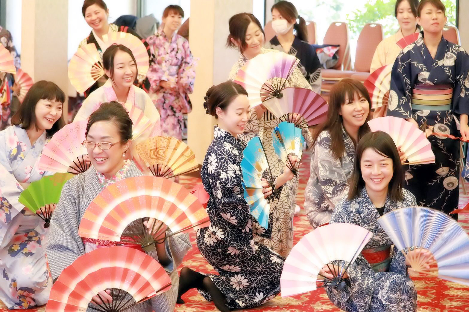 Traditional Japanese dance school operation