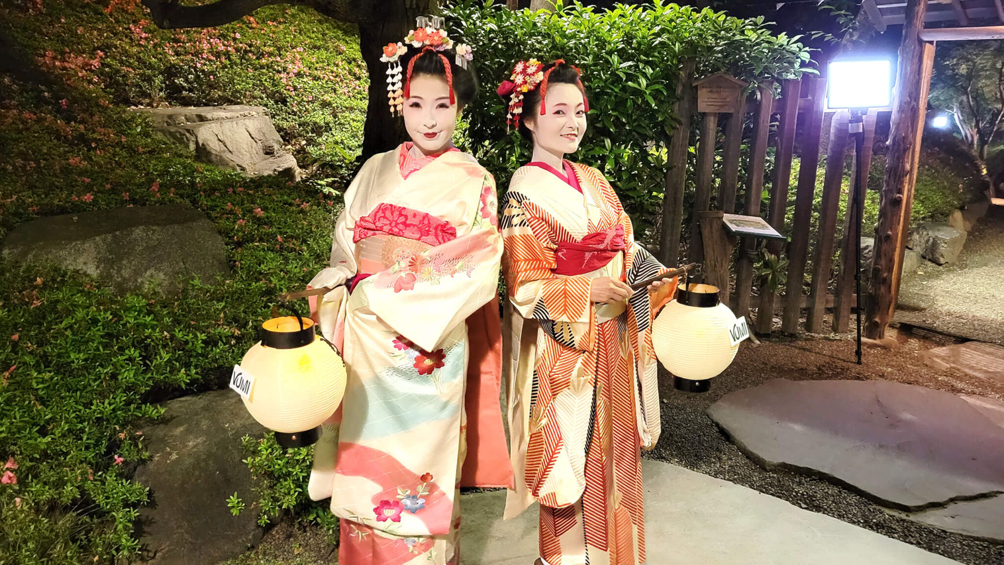 イベント芸者・振袖娘